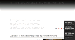 Desktop Screenshot of lucidaturapavimentimarmo.info